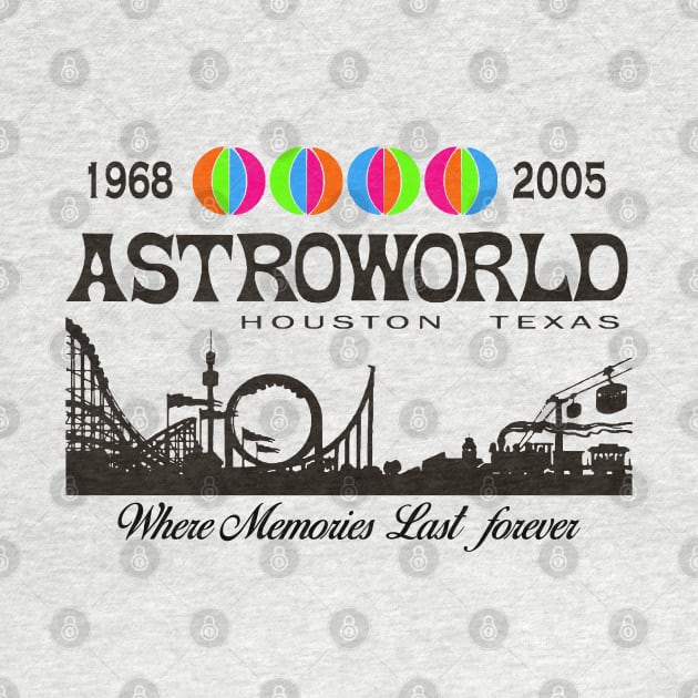 Astroworld Houston by LED Graphix